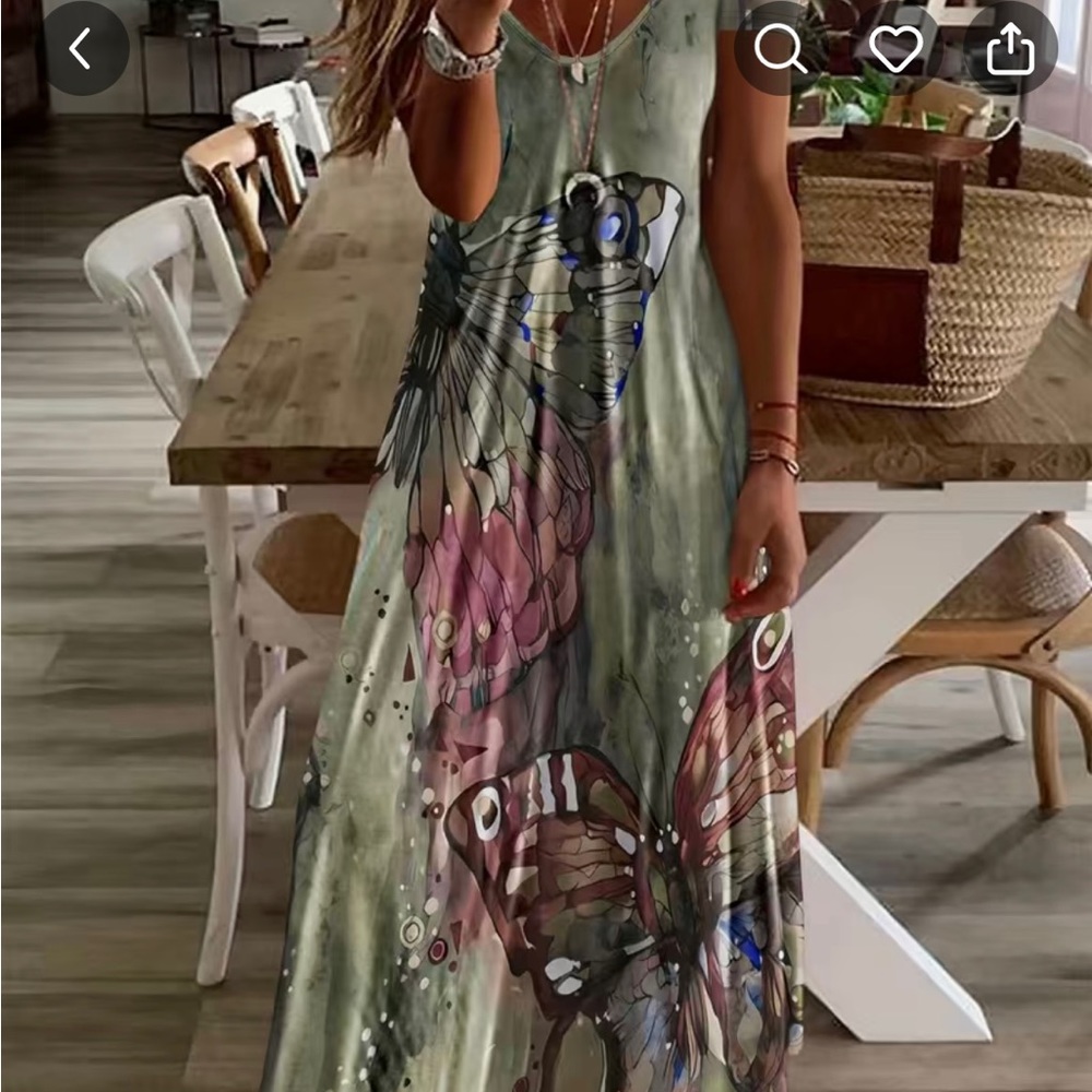 Brand new butterfly dress